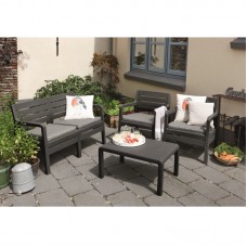 KETER. Set mobilier gradina graphite Delano..